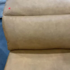 Open Box: Leo Motion Reclining Leather Motion Armless Single - Ludlow Leather Sesame