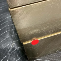 Open Box: Mid-Century Jewelry Box, Grand (7.25"H) - Champagne Lacquer