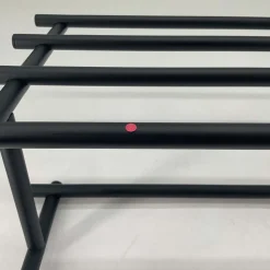 Open Box: Modern Overhang Bathroom Rail Shelf - Matte Black