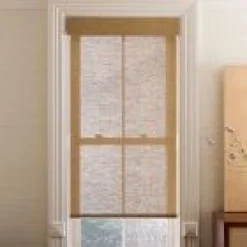 Open Box: Natural Unlined Roller Shade (60"W x 48"L) - Honey