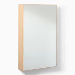 Open Box: Norre Medicine Cabinet, 21" x 34" - Blonde Oak