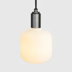 Open Box: Plug & Play Pendant with Oblo Bulb - Graphite