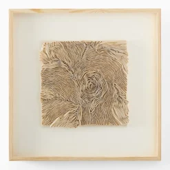 Open Box: Ribbon Wall Art, Version 1 - Natural