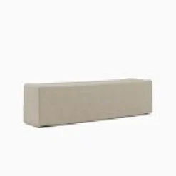 Open Box: Telluride Dining Bench Protective Cover Raincover Concealed Support - Brown