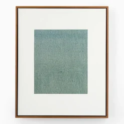 Open Box: TF Green Wash Wall Art - Espresso Frame