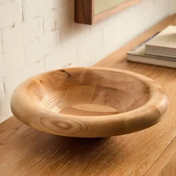 Open Box: Wood Bubble Rim Bowl (14) - Light Ash