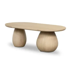 Orb Base Oval Coffee Table (43.5")