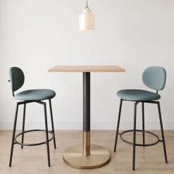 Orbit Restaurant Bar Table - Wood - Rectangle
