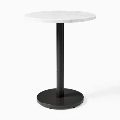 Orbit Restaurant Dining Table - Marble - Round