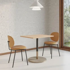 Orbit Restaurant Dining Table - Wood - Rectangle