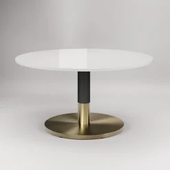 Orbit Restaurant Extra Large Round Dining Table - Quartz