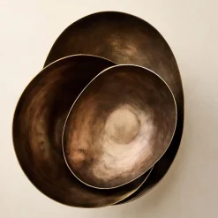 Organic Metal Bowls
