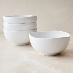 Organic Porcelain Ramen Bowl Sets