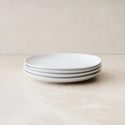 Organic Porcelain Salad Plate Sets