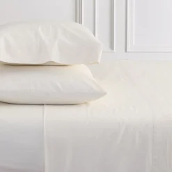 Organic Washed Cotton Percale Sheet Set