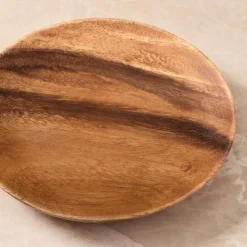 Organic Wood Appetizer Plate