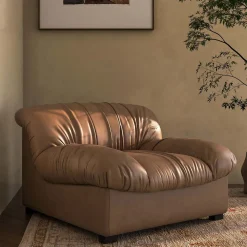 Orlin Leather Lounge Chair