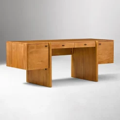 Otto Solid Wood Executive Desk (74")