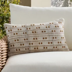 Outdoor Dot Stripe Pillow