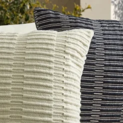 Outdoor Rib Stripe Pillow