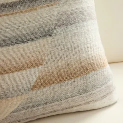 Outdoor Striated Curve Pillow