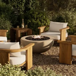 Oxner Outdoor Round Fire Table (39")