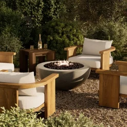Oxner Outdoor Round Fire Table (39")