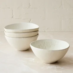 Oyku Stoneware Cereal Bowl Sets