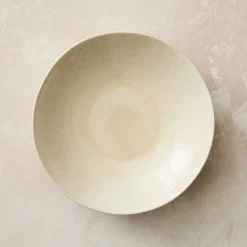 Oyku Stoneware Low Serve Bowl