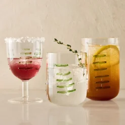 Palm Applique Glassware Collection
