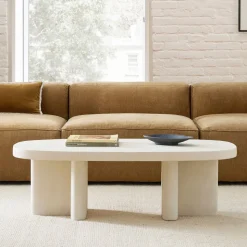 Palmetto Indoor/Outdoor Concrete Coffee Table (48")