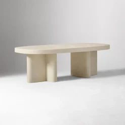 Palmetto Indoor/Outdoor Concrete Coffee Table (48")