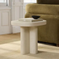 Palmetto Indoor/Outdoor Concrete Side Table (18")