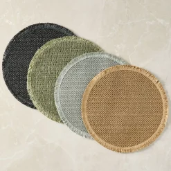 Paper Round Placemat Sets