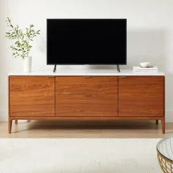 Parker Marble Media Console (68"–80")