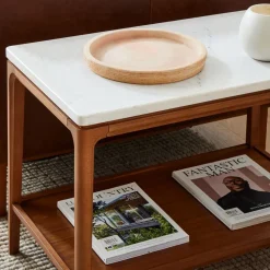 Parker Marble Side Table (30")