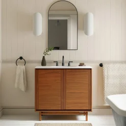 Parquet Single Bathroom Vanity (36")