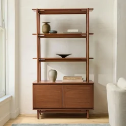 Parquet Storage Bookshelf (40")
