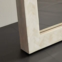 Parsons Bone Inlay Floor Mirror