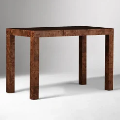 Parsons Burl Wood Desk (48")