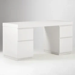 Parsons File Cabinet Desk & Finley Office Chair Set