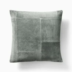 Patchwork Chenille Pillow Cover
