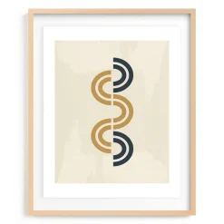 Path Framed Wall Art by Minted for West Elm
