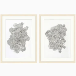 Paths of the Maze Framed Wall Art