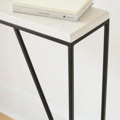Patrick Cain Designs Hilicus Terrazzo Entryway Table (28")