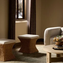 Pattaya Woven Accent Stool