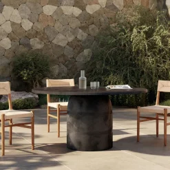 Patti Round Outdoor Dining Table (42"–60")
