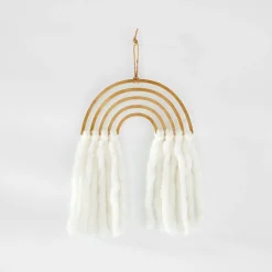 Pauline Stanley Studio Brass Wall Hanging - Rainbow
