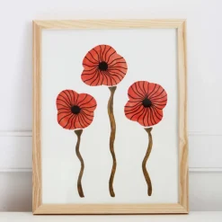 Pauline Stanley Studio Wall Art - Poppies