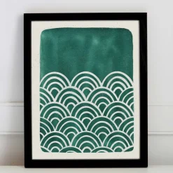 Pauline Stanley Studio Wall Art - Scallop Waves